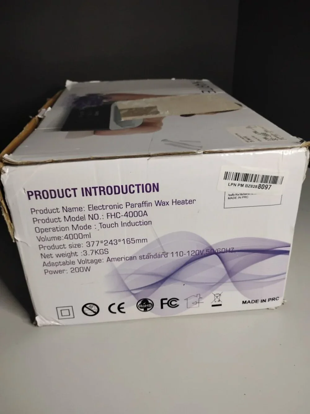 Karite Paraffin Wax Machine for Hand and Feet (No Wax) 4000ml